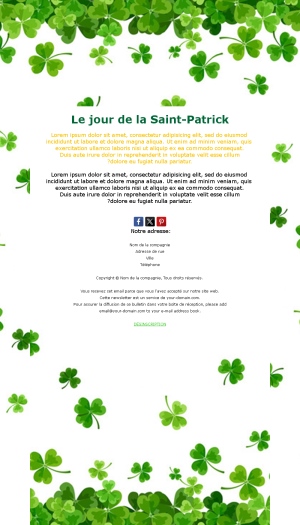 Saint Patrick Emails