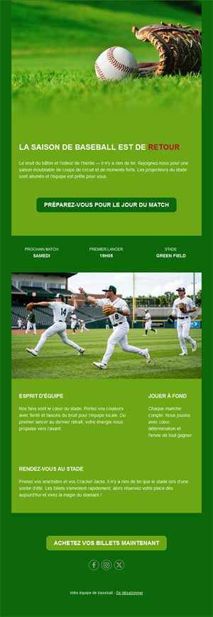 Vibrant Baseball Fan Templates