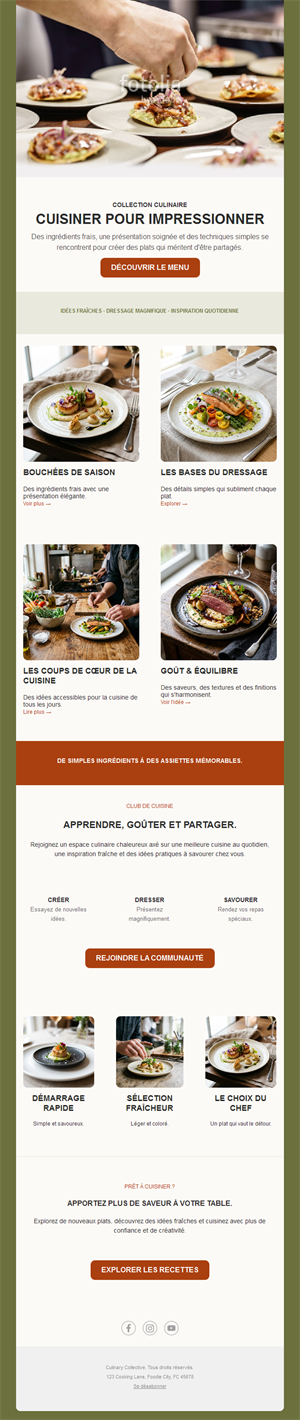 Delicious Cooking Recipe Templates