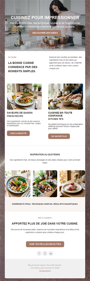 Delicious Cooking Recipe Templates