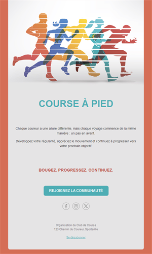 Energizing Running Event Templates