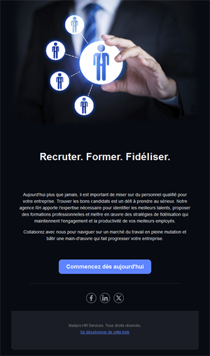 Dynamic HR Recruiting Templates