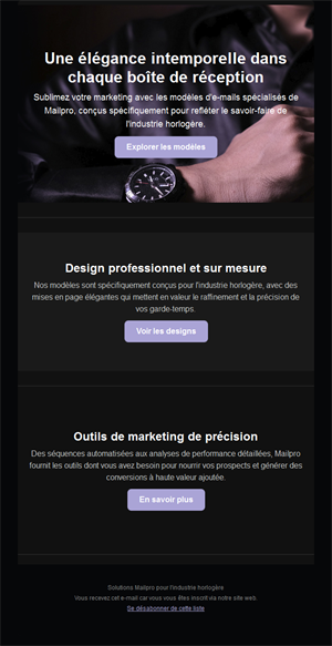Luxury Watch Collection Templates
