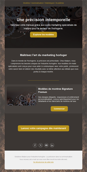 Luxury Watch Collection Templates