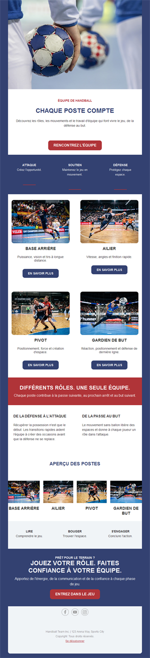 Match Day Handball