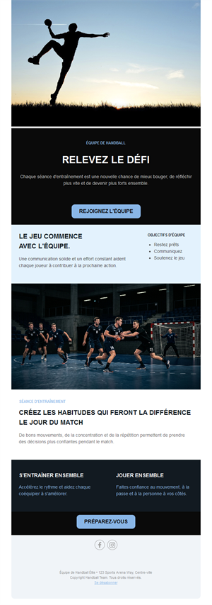 Handball Action