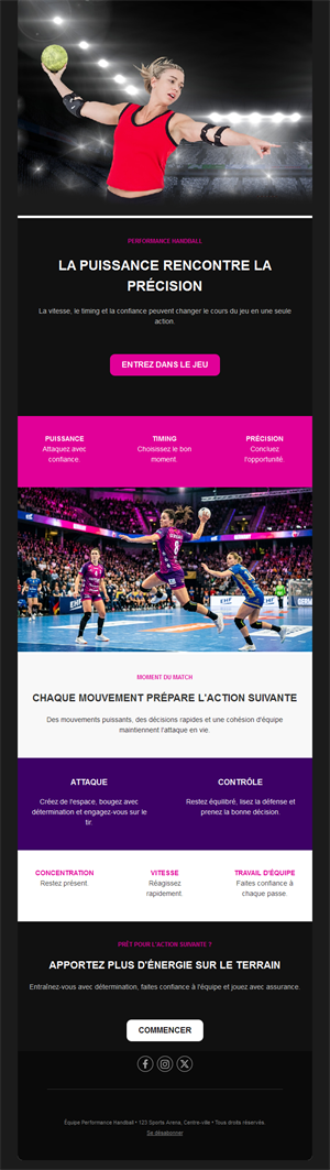 Handball Action