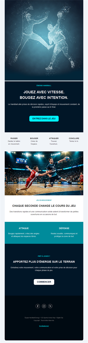 Handball Action