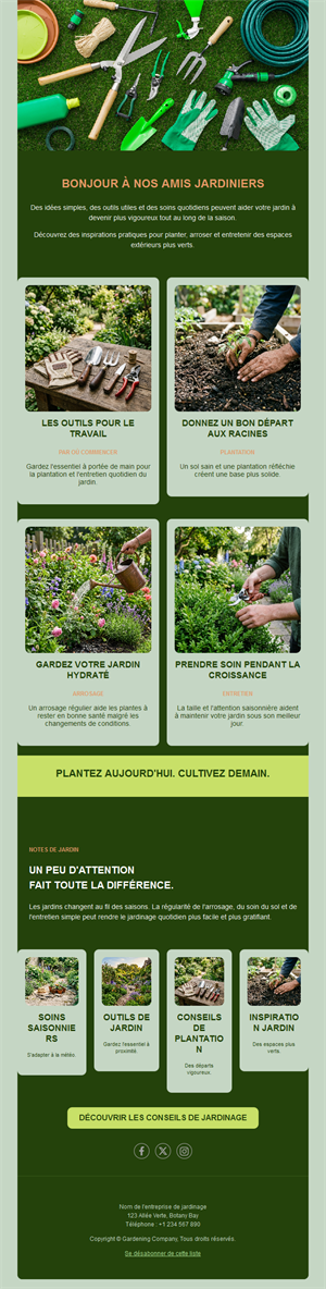 Lush Garden Templates