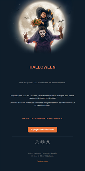 Halloween Celebration Templates