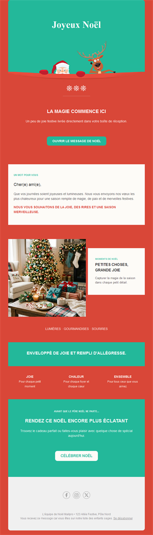 Season's Greetings Email