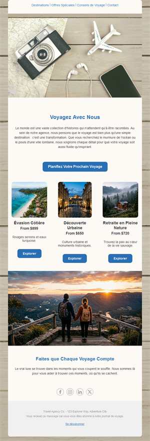 Journey Email Updates