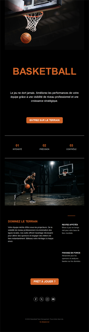 Basketball Newsletters Email