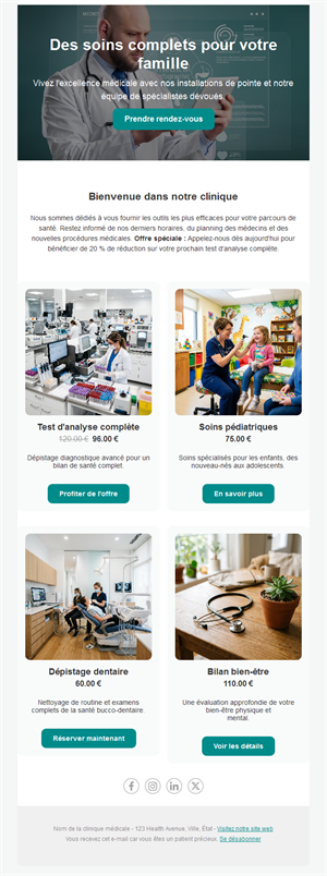 Medical Alert Email Templates