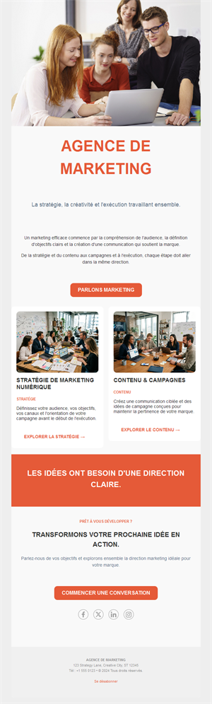 Agency Email Updates