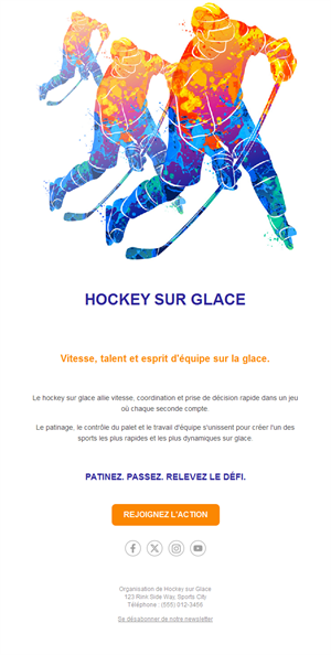 Hockey Score Emails