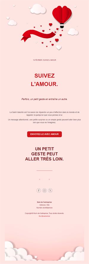 Romance Email Templates