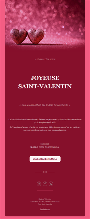 Romantic Valentine Invitations