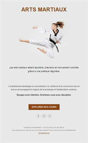 Martial Arts Energy