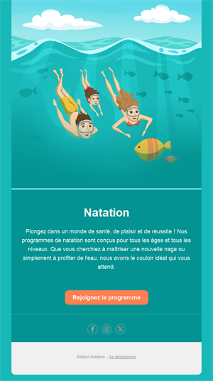 Swim Meet Invitations