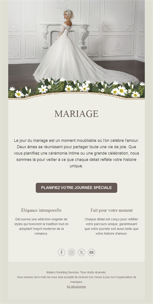 Wedding Newsletters