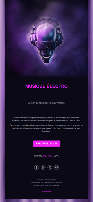 Vibrant Music Templates