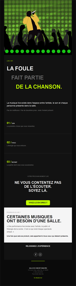 Melodic Email Designs